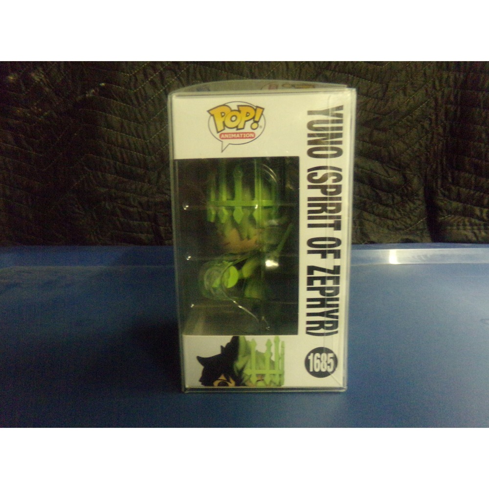 Funko Pop Black Clover Yuno Spirit of Zephyr 1685 Chalice Collectibles Exclusive - Picture 2 of 6
